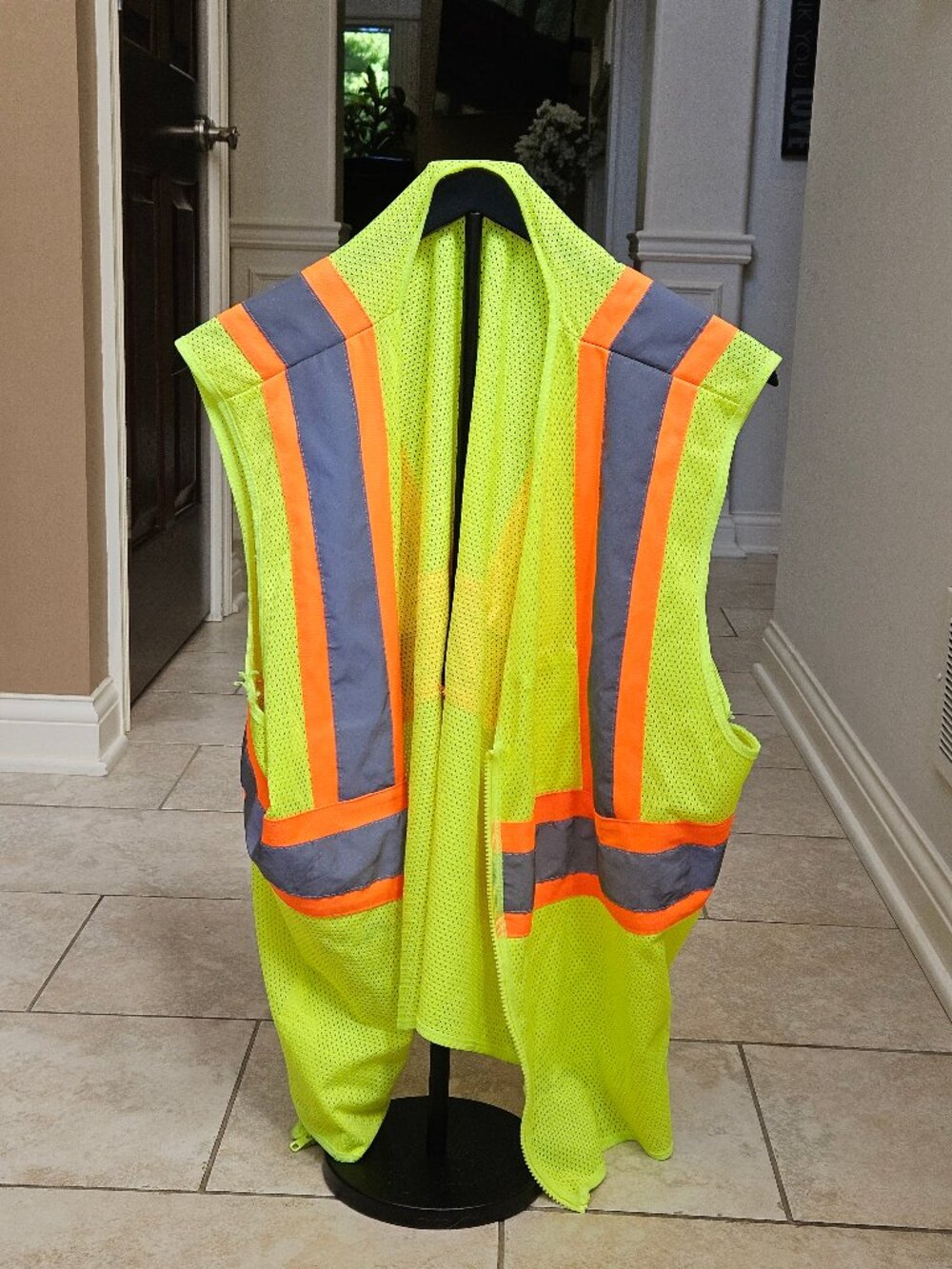 Refrigiwear Men's Hi-Viz Safety Vests, XXL (2 Total)
